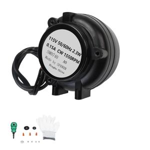 SM0740 4200740 Refrigerator Condenser Motor OEM Upgrades 120V 2.3W .15A 50/60Hz 1550 RPM