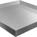 Washing Machine Pan,28''x30''x2.5'' Heavy Duty 304 Stainless Steel Washing Machine Drain Pan,Washer Tray for Floor Protection,Compact Washer Drip Tray No Hole