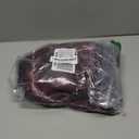 Round Fitted Table Cloth with Elastic Edge Design Table Cover Waterproof Stain-Resistant Wipeable Picnic Tablecloths Fits 38"-42" Round Tables for Camping, Dining, Indoor and Outdoor (Red Marble)