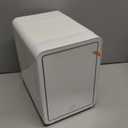 CUTIEWORLD Skincare Fridge With Dimmable LED Light Mirror, 4L Makeup Mini Fridge for Bedroom, Car, Office & Dorm, Cooler & Warmer, Portable Small Refrigerator for Cosmetics, Skin Care and Food