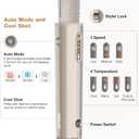 7MAGIC 7-in-1 Hot Air Styler, Hair Styler Dryer Brush with Auto-Wrap Curlers, High-Speed Hair Dryer for Fast Drying, Volumizing & Straightening, Travel Case Included, Champagne Gold
