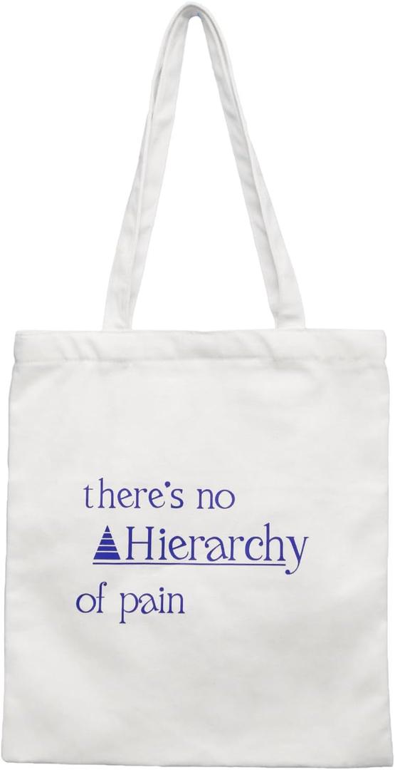 Canvas Tote Bag for Women, 100% Cotton Aesthetic Shoulder Bag with Inner Pocket & Magnetic Snap