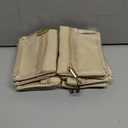 VLANDO Jewelry Travel Case, Travel Jewelry Organizer with Clear Velvet Jewelry Bags Zipper Pouch for Women Girl Gift 12Pcs Bag