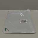 Fotouzy Plastic Cutting Boards with Food Icons, Set of 4, Flexible Cutting Mats with Hole, BPA-Free, Non-Slip and Dishwasher Safe, Modern Neutral Colors (Gray)