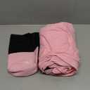 Sleeping Bag Liner, Travel Sheets & Adult Sleep Sack, Ultralight and Portable Summer Sleeping Bag - Ideal for Backpacking, Hotels and Hostels, Business Trips, Camping (Pink)