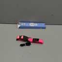 Vizpet LED Dog Collar, Light Up Dog Collar Adjustable USB Rechargeable Super Bright Safety Light Glowing Collars for Dogs (Small, Pink) (Small[11.02-15.74 inch])