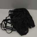 Avidlove Lingerie for Women Lace Corset and Panty Outfits Garter Lingerie Sets  (Medium, Black)