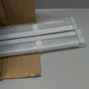 YIIBAII Mini Blinds Suitable for 31" W x 64" H Windows 1" Aluminum Horizontal Venetian Blinds Darkening with Rope and Pole can Mounted Inside or Outside