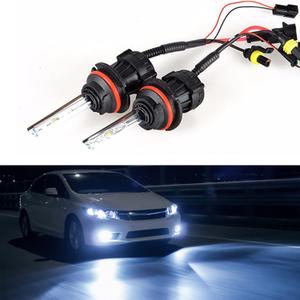 HB5 9007 Bi-Xenon HID Bulbs 35W Super Bright Dual Hi/Lo Headlight Bulb Replacement, 8000K Ice Blue, Pack of 2