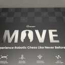 Chessnut Move Robotic Chessboard with Plastic Pieces, Self-Moving Pieces Simultaneously, Full Piece Recognition, Built-in Chess Engine, Voice Control & Video Integration, 33*33*2.2cm