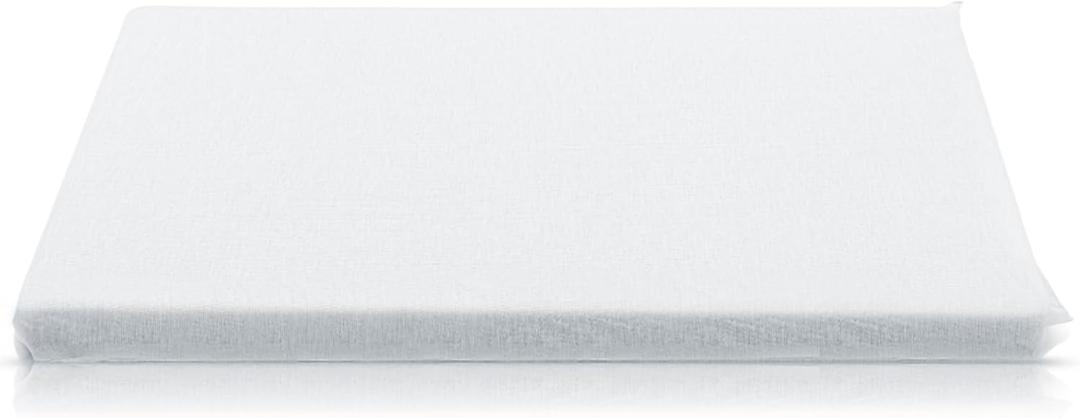 Beeveer 1 Pcs Adjustable Memory Foam Pillow, Medium Firm Thin Height 1.2'' Insert Slim Flat Pillow for Neck Support Neck Pain Relief for Back, Side, Stomach Sleeper (23.6'' x 14.2''x 1.2'', White)