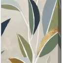 Painting 12x36 Golden Mosaic Leaves