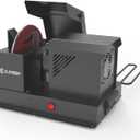 Lawn Mower Blade Sharpener, 1HP 700W Lawnmower Blade Grinder with 5-inch Ceramic Grinding Wheel, Powerful Bench Mower Sharpening Machine for High/Low Lift Blades, Gator Blades, Flat Blades