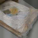 Stuffed Animal Storage Zoo Organizer Natural Pine Plushies Storage with Elastic Bands Vertical Wood Toy Holder Mesh Net Space Saving Design for Playroom Nursery Kids Bedroom (Wood Color Beeyellow Bee Board)