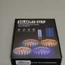 UT Solar LED Strip Lights Outdoor, 32.8ft 560 LEDs Solar Powered Color Changing LED Strip with 8 Lighting Modes IP67 Waterproof Decorative Rope Lights for Yard Trees Pool