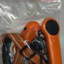 Dog Shock Collar with Soft Neoprene Padded - 4 Training Modes E Collar with 1600FT Remote Control for 5–120 lbs Large Medium Small Dogs, IPX7 Waterproof, Orange