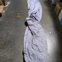 Fade and Tear Resistant Trailerable Cover with Waterproof Zipper, 600D Marine Grade Heavy-Duty Waterproof Canoe Cover Fit for 14ft Kayak, Indoor/Outdoor Storage, Gray