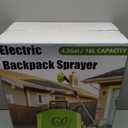 Battery Powered Backpack Sprayer 4 Gallon, Electric Garden Sprayer in Lawn