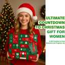 Advent Skincare Calendar 2025 for Adults Women, 24 Days of Beauty Christmas Countdown Calendar, Holiday Christmas Gifts Baskets for Girls, Teen Girls, Wife, Bath and Body Gift Set with Lotion