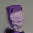 BULKITEM Water Bottle Carrier Bag with Phone Pocket for Stanley 40 & 30 oz Tumbler with Handle,Pink Insulated Neoprene Cup Holder Pouch w/Adjustable Strap for Quencher H2.0 Stanley Cup Accessories (Gradient Purple)