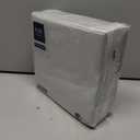 PAW - 50 Pieces Airlaid Paper Linen-Feel Napkins 16" x 16", Monocolor Disposable Cloth-Like Napkins, Elegant Silver Dinner Napkins for Kitchen, Party, Wedding, Gatherings, Christmas