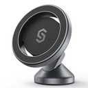 SYNCWIRE for MagSafe Car Mount - 360 Rotation Magnetic Phone Holder for Car Dashboard, Strong Magnets Car Phone Holder Mount Compatible iPhone 16 Pro Max 15 14 13 12,Samsung - MagSafe Car Accessories