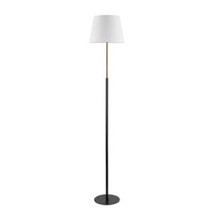 Globe Electric 91006579 Ren 60" Tall Torchiere Floor Lamp - Black