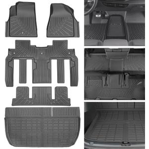 Floor Mats for Chevy Traverse 2009-2017 | Buick Enclave 2008-2017 7 Seats