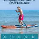 10’6’’Inflatable Stand Up Paddle Board with Beginners SUP Accessories