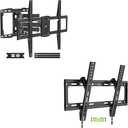 Equa Mount Full-Motion TV Wall Mount, designed for televisions ranging from 32 to 85+ inches (81-216cm+)