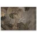 Cliouar-Turtle Backed Bamboo Plantain Leaf Plant Wall Mural Wallpaper for Bedroom Living Room 103" x 69" (Not Peel and Stick)