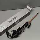 Thin Curling Iron, 3/8 Inch Small Curling Iron Wand for Short & Long Hair, Small Ceramic Barrel with 2 Temperature for Tight Curls, Include Heat Resistant Glove