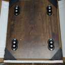 Appliance Slider, Sliding Tray for Coffee Maker, Coffee Pot Slider for Countertop, 360 Rolling Tray Appliance Slider for Kitchen Appliances- Rustic Brown (10 X 12)