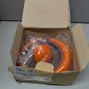 Mueller Citrus Lemon Orange Juicer, Hand Squeezer Rotation Press, Manual Juicer with Easy Pour Spout, European Made, Dishwasher Safe, Orange