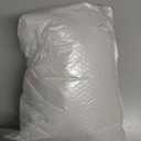 HSCTEK Fuzzy Teddy Fleece Child Snow Monster Onesies Costume with Hoodie (5-6, White)