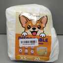 Pet Soft Disposable Dog Diapers Female, Pull Up Doggie Diapers for Female Dogs, 360Stretchy Waist Puppy Diapers, Super Absorbent Doggy Diaper Leak Proof Design for Dogs in Heat (XSmall, Count, 20.0)