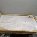 Hillban Acrylic Business Card Holder Wall Mount Clear Sticker Display Rack Multiple Card Holders Clear Acrylic Organizing Sticker Display Stand Pre Drilled(64 Pockets)