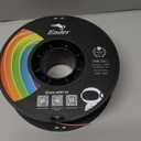 Creality Matte PLA Plus Filament 1.75mm, Low Warping, Minimal Layer Lines, Dimensional Accuracy +/- 0.02mm, 1kg(2.2lb) 3D Printer PLA+ Filament, Matte Black