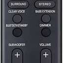 Replacement Remote Control FSR78 ZV28960 for Yamaha YAS-207 YAS207 YAS-1080 YAS-108 YAS-107 YAS107 YAS-106 YAS106 ATS-2090 ATS-1080 ATS-1070 ATS-1060 Home Audio Speaker System