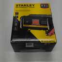 STANLEY BC15BS Fully Automatic 15 Amp 12V Bench Battery Charger/Maintainer with 40A Engine Start, Alternator Check, Cable Clamps (Red)