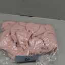 Fuzzy Dog Pajamas Turtleneck Pet Clothes Warm Soft Cozy Lightweight Pet Pjs Dog Sweaters for Medium Dogs(Pink-M)