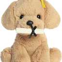 Aurora Commemorative Graduation Grad Retriever Pup Stuffed Animal - Soft Keepsake for Graduates - A Gift of Affection to Express Congratulations - Tan 8 Inches