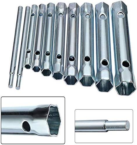 10Pcs Dual-Ended Wrench Socket Plumber Back Nut Tap Spark Plug Spanner Set Extended Spark Plug Wrench 6-22mm