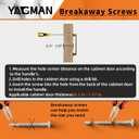 2 x 2 Pack Antique Brass Cabinet Pulls 5"(128mm) Hole Center Kitchen Retro Handles for Furniture and Drawers Vintage Square Dresser Handles Farmhouse Knobs Drawer Pulls Hardware Q-AB128-2