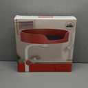 Cat Desk Bed Large Perch Nest with Teaser Easy Install,Space Saving Mount Design,Sturdy Frame,Removable Cushion,Clamp Desktop Attachment Hammock for Home Office,Side Table(White and Coffee)