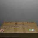 Adjustable Overbed Bedside Table, Hospital Bed Table with Wheels, Portable Rolling Desk, Mobile Small Standing Desk, Rolling Laptop Stand, Computer Cart (29.92inch)