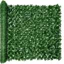 Artificial Ivy Privacy Fence Screen - 40" X 120" UV-Anti Fake Leaves Vines - Patio Balcony Privacy, Garden, Backyard Greenery Wall Decor