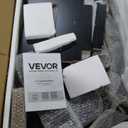 VEVOR Cat Exercise Wheel, 48 in Wooden Cat Running Wheel for Indoor Cats up to 28 lbs, Cats Treadmill with Carpeted Runway & Locking Mechanism, Quiet Kitten Sport Toys for Pets Fitness & Health, Black