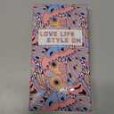 Petitian for iPhone 14 Plus Case with Wallet - Women Girls Cute Girly Aesthetic Unique Design Leather Credit Card Holder Cardholder Stand Wristband for iPhone 14 Plus, Grow Flower