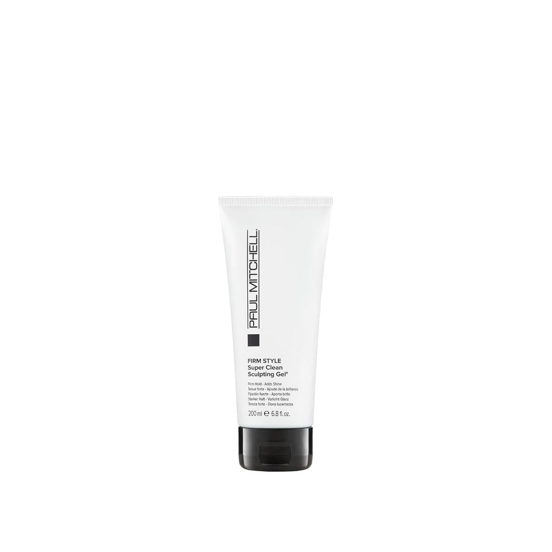 Paul Mitchell Super Clean Sculpting Gel, Firm Hold, High Shine Finish Hair Gel, For All Hair Types (6.8 Fl Oz (Pack of 1))